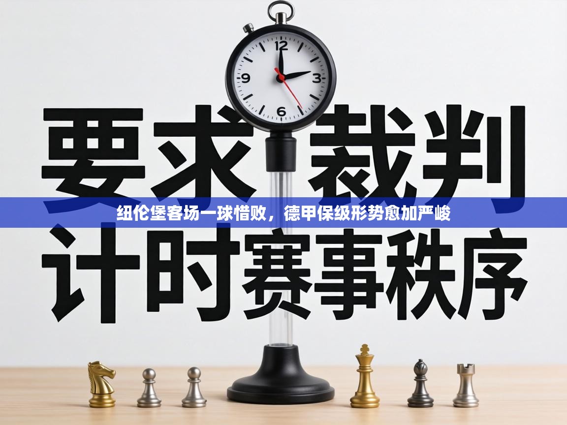 纽伦堡客场一球惜败，德甲保级形势愈加严峻